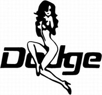 Dodge Babe Decal Dodge Babe Decal