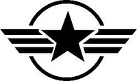 us army star circle and stripes decal