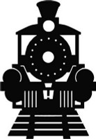Train Diecut Vinyl Decal 1