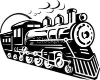 Train Diecut Vinyl Decal 5