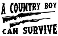 Country Boy Can Survive Decal Country Boy Can Survive Decal