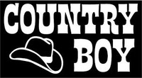 COUNTRY BOY DIE CUT DECAL COUNTRY BOY DIE CUT DECAL