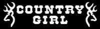 Brown Country Girl Vinyl Decal