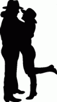 Cowboy and Cowgirl Decals -22