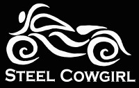 Steel Cowgirl Sticker