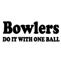 Bowlers Do It  Decal Bowlers Do It  Decal