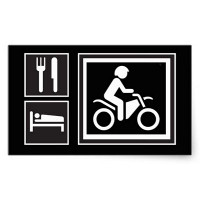 Eat Sleep Play RIDE Die cut Vinyl Decal