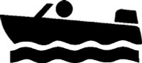 Boating Symbol Decal Boating Symbol Decal