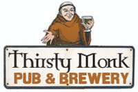 Thirsty Monk Brewery Pub Sticker