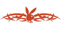 Playboy Tribal Back Window Graphic