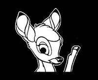 Bambi Wave Sticker Decal