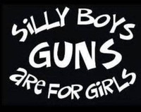 GUNS ARE FOR GIRLS DECAL GUNS ARE FOR GIRLS DECAL