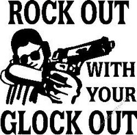 gun Hunting Vinyl Decal45