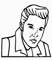 Elvis Diecut Celeb Decals 2838 Elvis Diecut Celeb Decals 2838