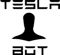 Elon Musk TESLA BOT DIE CUT DECAL 1