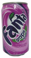 Fanta Grape Soda Can