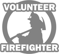Volunteer Firefighter Decal