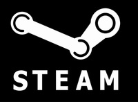 Steam Logo game sticker