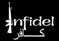 infidel gun decal
