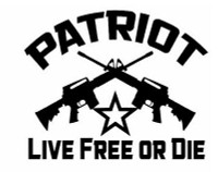 PATRIOT LIVE FREE OR DIE