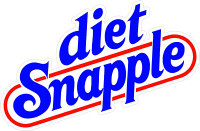 SNAPPLE DIET Logo Decal
