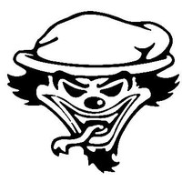 Clown Decal Die Cut Car Decal Sticker Clown Decal Die Cut Car Decal Sticker