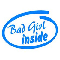 Bad Girl Inside Decal 811 Bad Girl Inside Decal 811