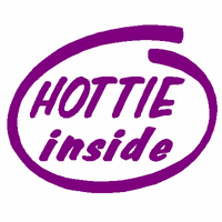 Hottie Inside Decal 277