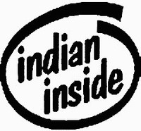 Indian Inside decal Indian Inside decal