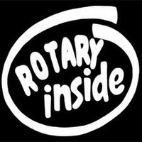 Rotary Inside Diecut Vinyl Decal Sticker Rotary Inside Diecut Vinyl Decal Sticker