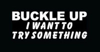 BUCKLE UP REBEL DECAL