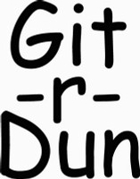 git r dun decal 2