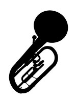 Tuba Vinyl Diecut Decal Sticker Tuba Vinyl Diecut Decal Sticker