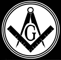 Mason Masonic Decal Circle