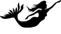 Mermaid Vinyl Car Decal