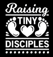 Raising Tiny Disciples Baby on Board Decal Sticker