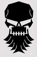 Skull Dred Diecut Decal