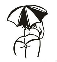 Sexy Girl Ass Car stickers Lady Umbrella xxx decal Sexy Girl Ass Car stickers Lady Umbrella xxx decal