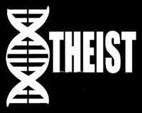 DNA ATHEIST DIE CUT DECAL