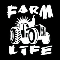 FARM LIFE DIE CUT DECAL