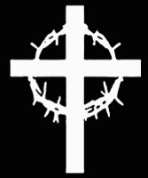 Cross Window or Wall Decal 3 Cross Window or Wall Decal 3