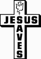 Cross Window or Wall Decal 6 Cross Window or Wall Decal 6