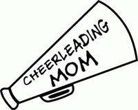 Cheer Leading Mom Decal 2 Cheer Leading Mom Decal 2