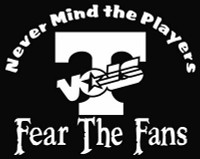 Fear The Fans Tennessee Volunteers Die Cut Vinyl Decal Sticker Fear The Fans Tennessee Volunteers Die Cut Vinyl Decal Sticker