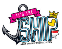 ASIA FESTIVAL AT SEA SHIP LOGO STICKER ASIA FESTIVAL AT SEA SHIP LOGO STICKER