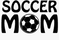 Soccer Mom Sport Spirit Decal Soccer Mom Sport Spirit Decal
