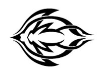 Tribal Desgin Diecut Decal 02 Tribal Desgin Diecut Decal 02