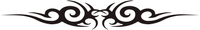 Tribal Winshield Banner Decal 2324