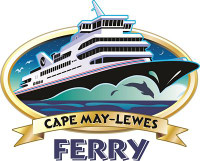 Cape May Lewes Ferry Logo Sticker