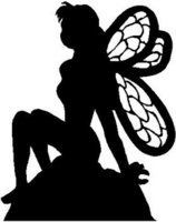 Fairy Die Cut Vinyl Decal Fairy Die Cut Vinyl Decal